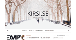 Desktop Screenshot of kirsi.se
