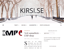 Tablet Screenshot of kirsi.se